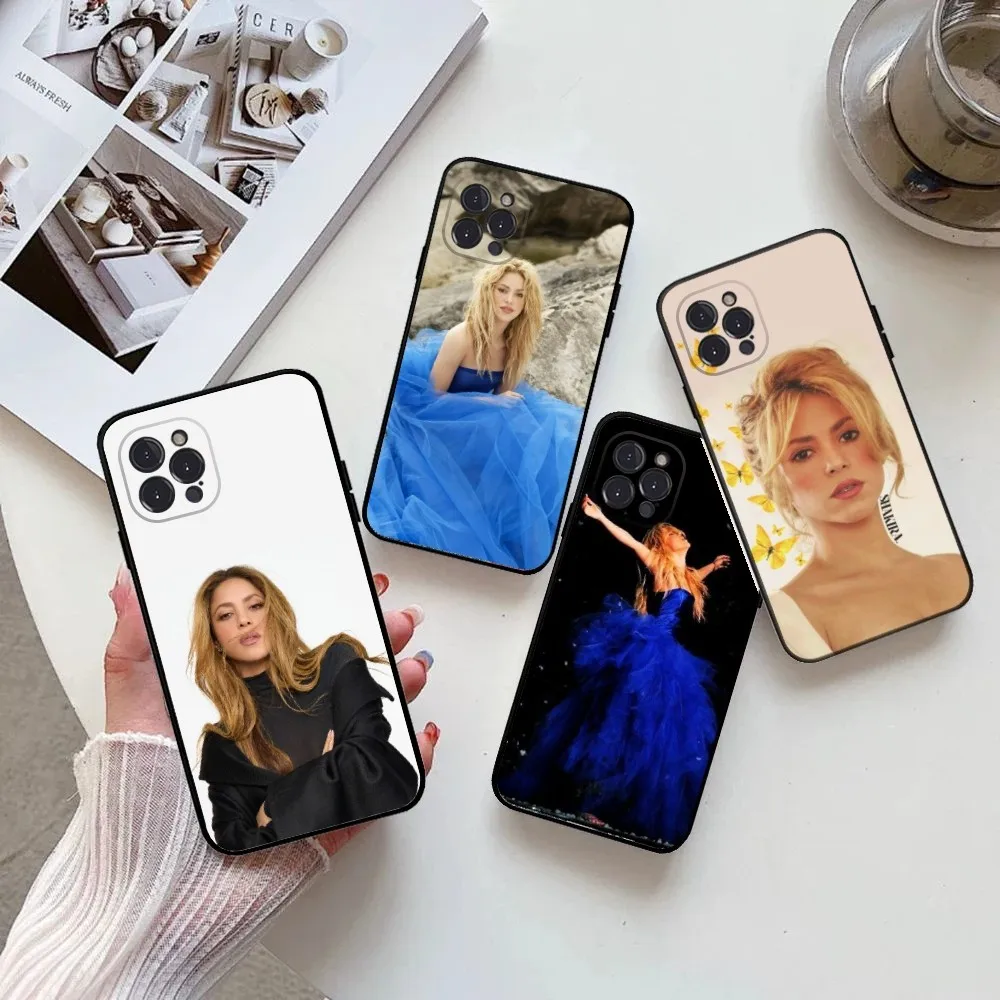 

Singer S-Shakira Phone Case for IPhone 15,14,13,12,11 Pro Max Mini 8,7 Plus SE2 X XR XS MAX Silcone Soft Covers