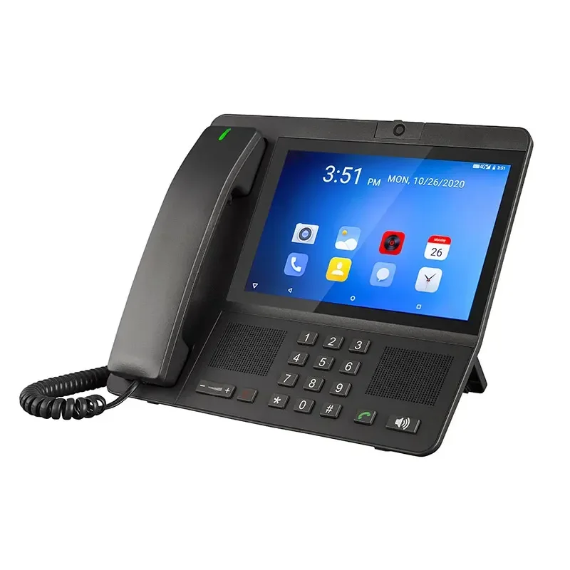 LS830 4G LTE Sim Card 8 Inch Screen MP3 FM Video Call  Hotspot Android Cordless Telephone 3G 2G Fixed Wireless Phone