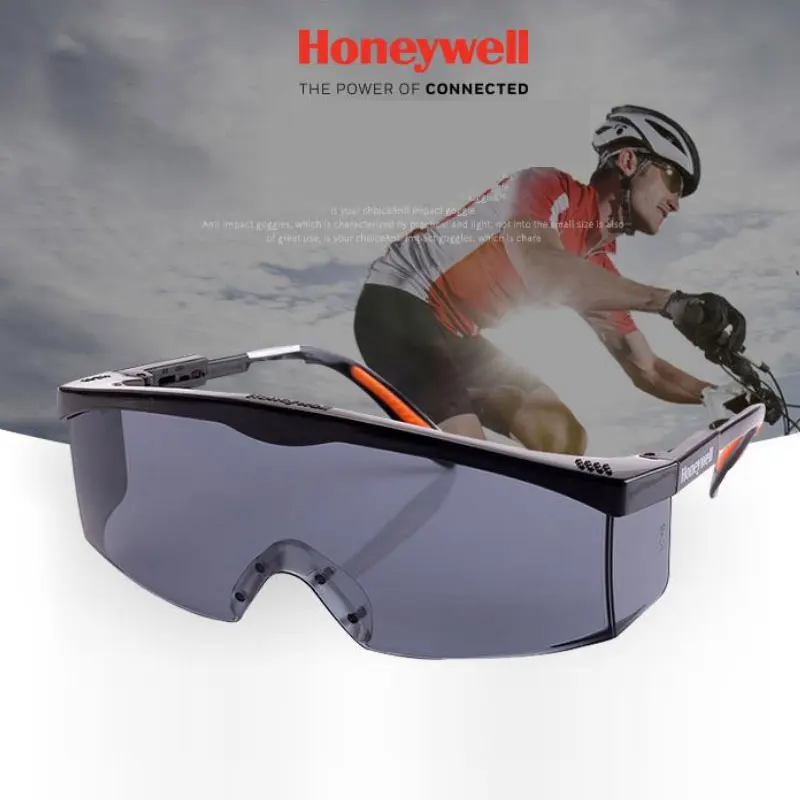 

Honeywell Protective Goggles for Outdoor Cycling, Windproof Goggles Dustproof Anti-fog Industrial Labor Protection Glasses