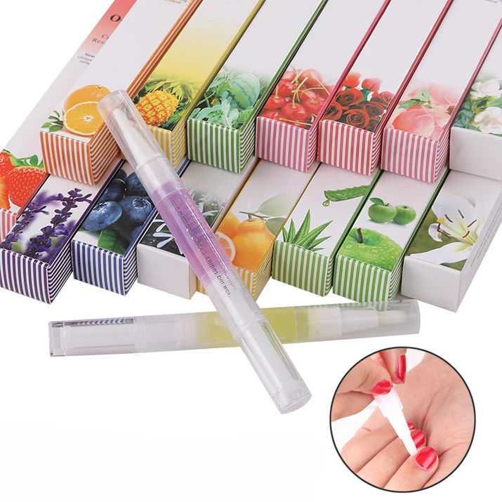 15 Smells Nail Nutrition Oil Pen Treatment Cuticle Revitalizer Oil Prevent Agnail Nail Polish Nourish Skin Nail Treatment