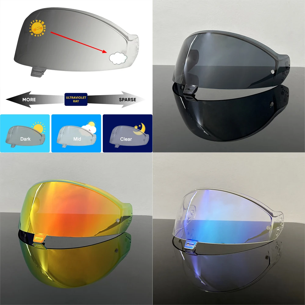 Suitable for shark shark starry sky third generation magic second generation I3DSKWAL3 helmet lens anti-fog sticker lens