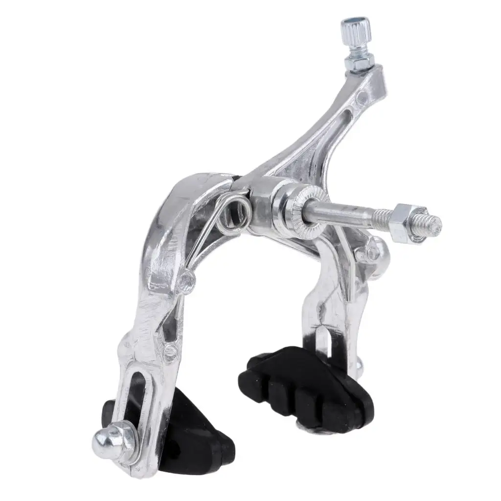 Road Bike Brake Caliper Set 47-57mm Front /Rear Brakes Side Pull Brake