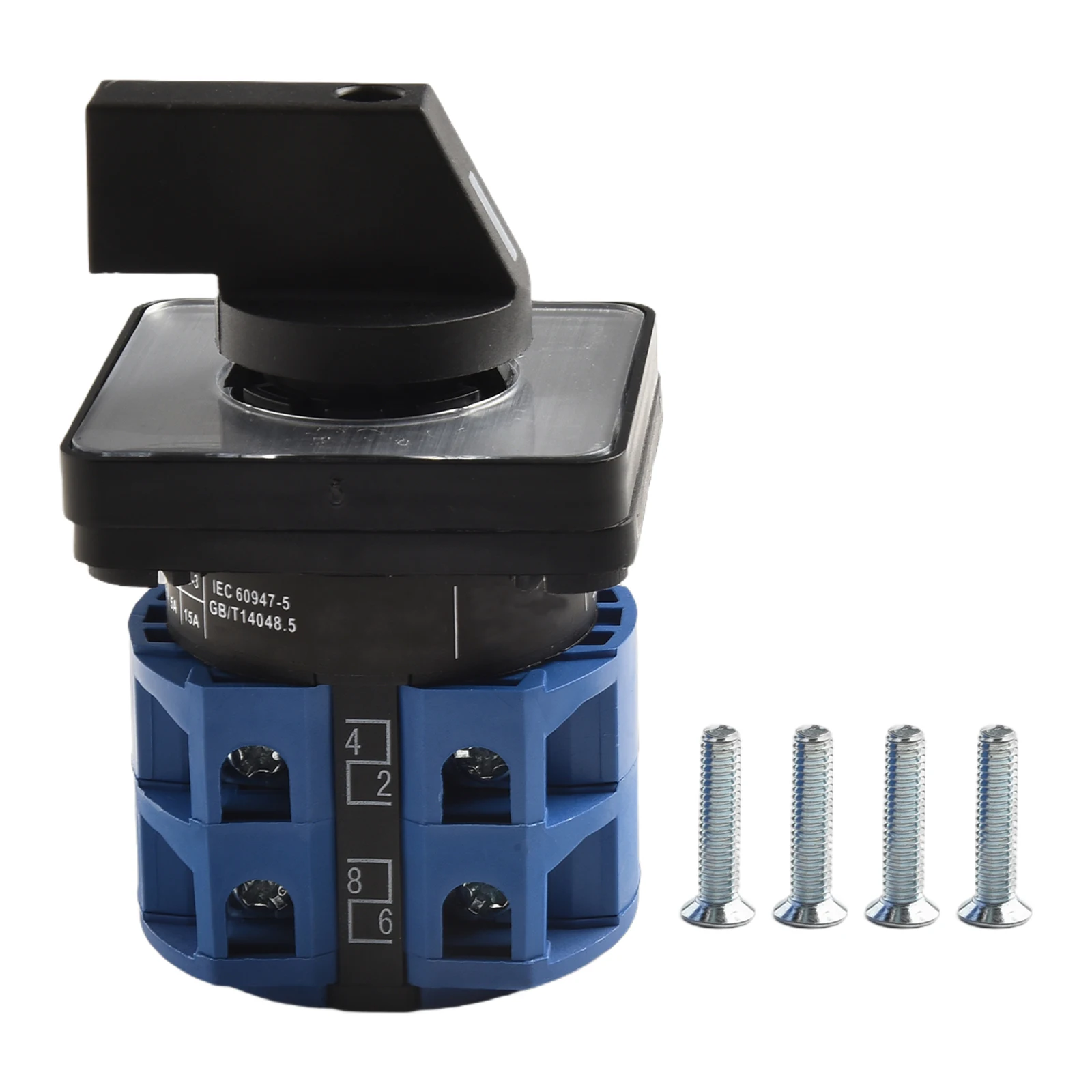 Electrical Rotary Switch 2 Positions Switch For Electrical Control Wear And Oxidation Resistance 25A Current Rating