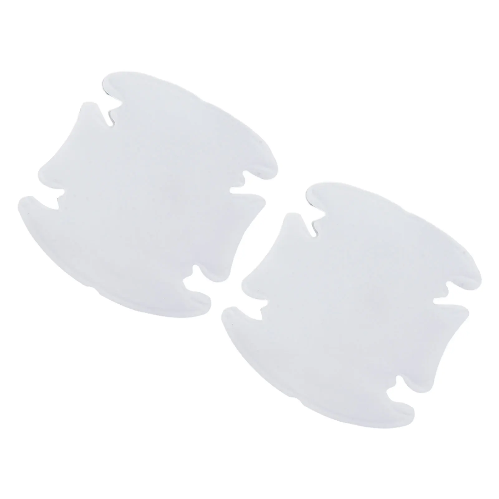 4pc 車のドアカップペイント保護フィルム透明ドアボウルスクラッチ保護フィルム目に見えないフィルムアンチスクラッチステッカー