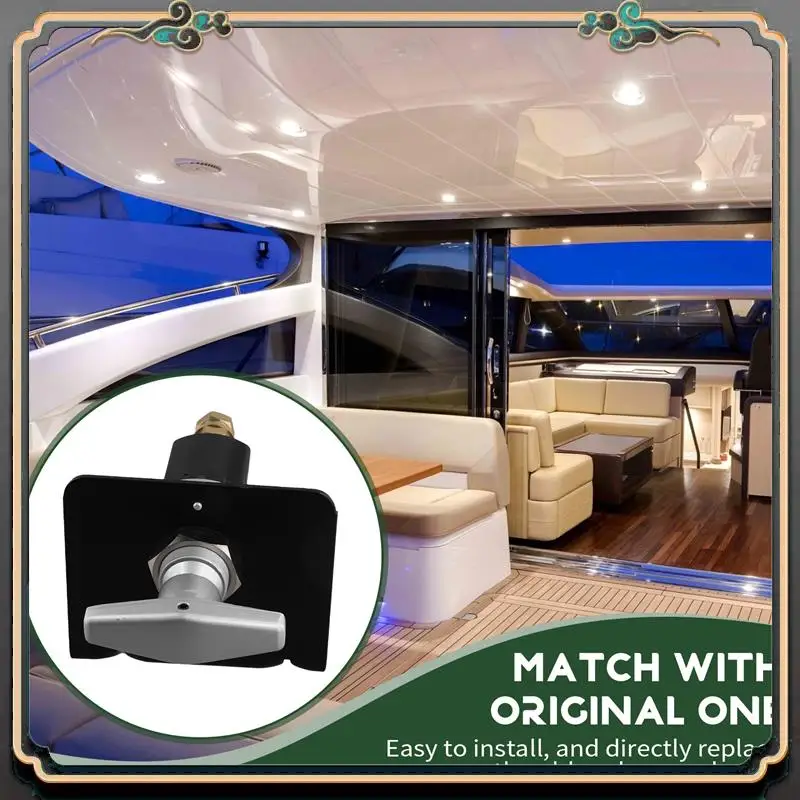 

M45K-Yacht RV Универсальный выключатель питания от аккумулятора 12 В-48 В с панелью замка Основный выключатель питания 20247