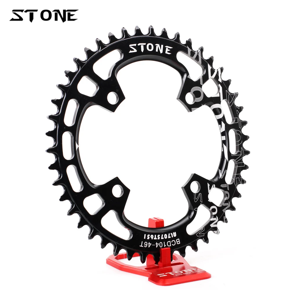 

Stone Circle Single Chainring BCD 104mm 104 Narrow Wide Teeth 30T - 50T for M780 M670 XO X9 X7 MTB Bike Chain Ring Chainwheel