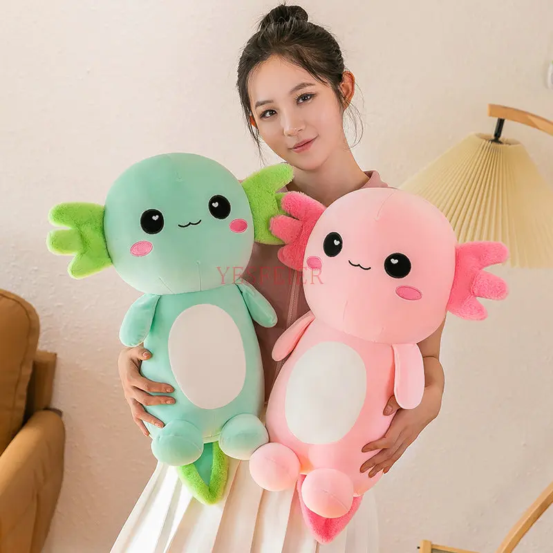 30-50cm Śliczny Axolotl Pluszowa zabawka Kreskówka Zwierzę Wypchana pluszowa lalka Urodziny Boże Narodzenie Halloween Prezenty Salamandra — zdjęcie 4
