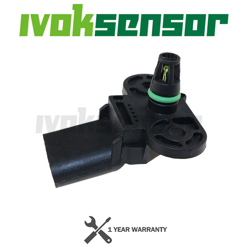 Manifold Intake Air Boost Pressure MAP Sensor For VW Variant 3B3 3B5 3B6 1.6 1.8 1.9 2.0 2.3 2.8 4.0 T TDI 036 906 051 C