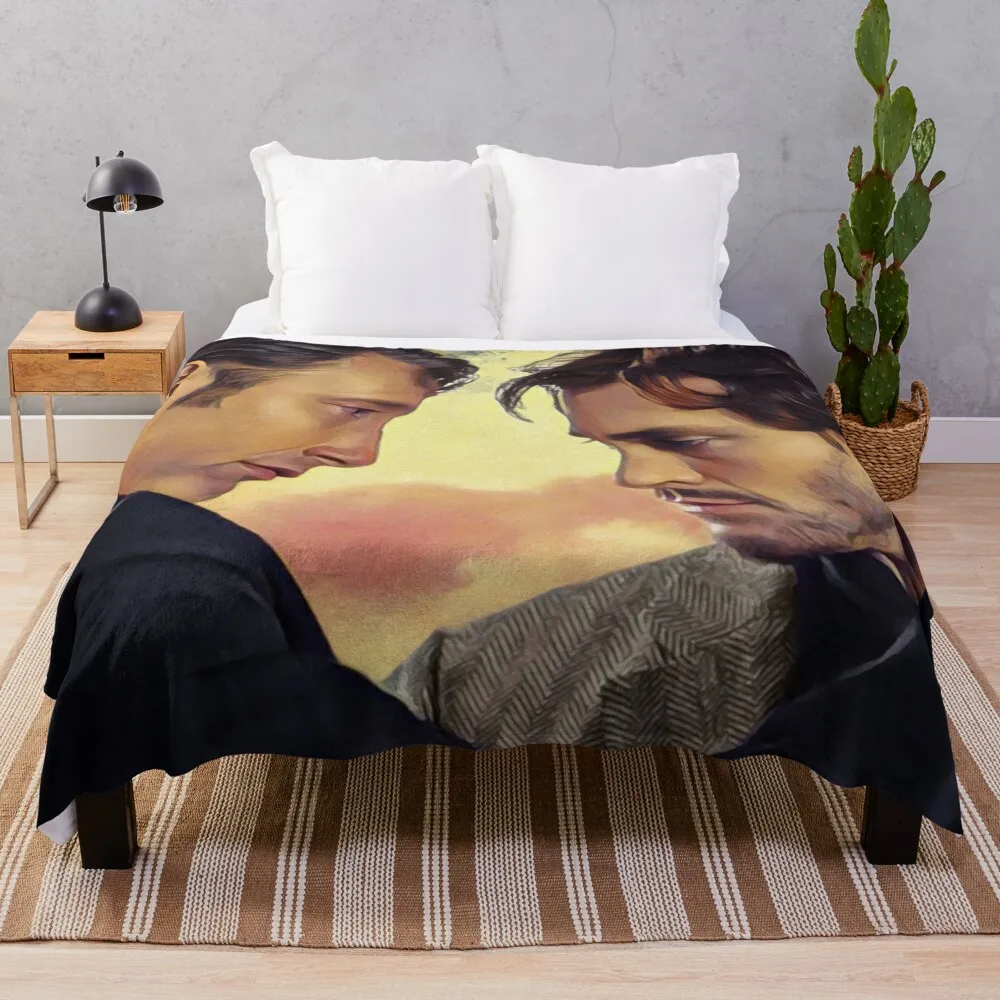 Hannibal and Will Hannigram Sunset No Text Throw Blanket Blankets For Sofas Blankets For Sofa