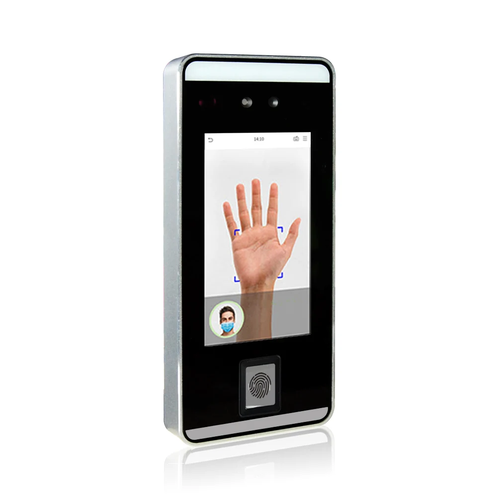 ( FacePro1-P) Face, Palm, Fingerprint, ID Card Recognition Time Attendance Device With TCP/IP & WiFi Function