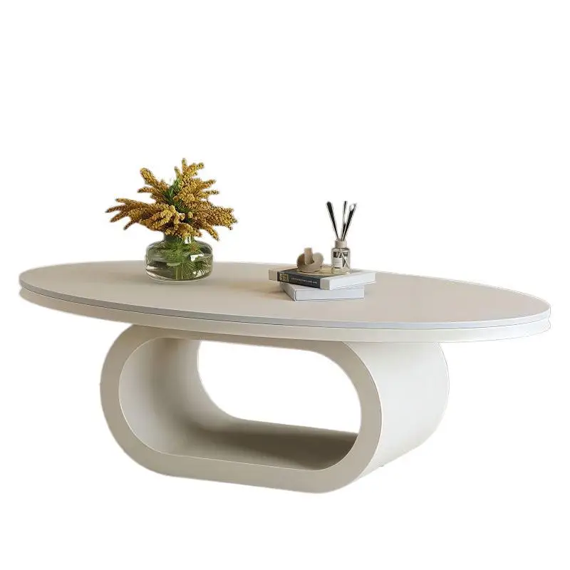 

Coffee table living room modern simple rock slab small apartment household Internet celebrity senior