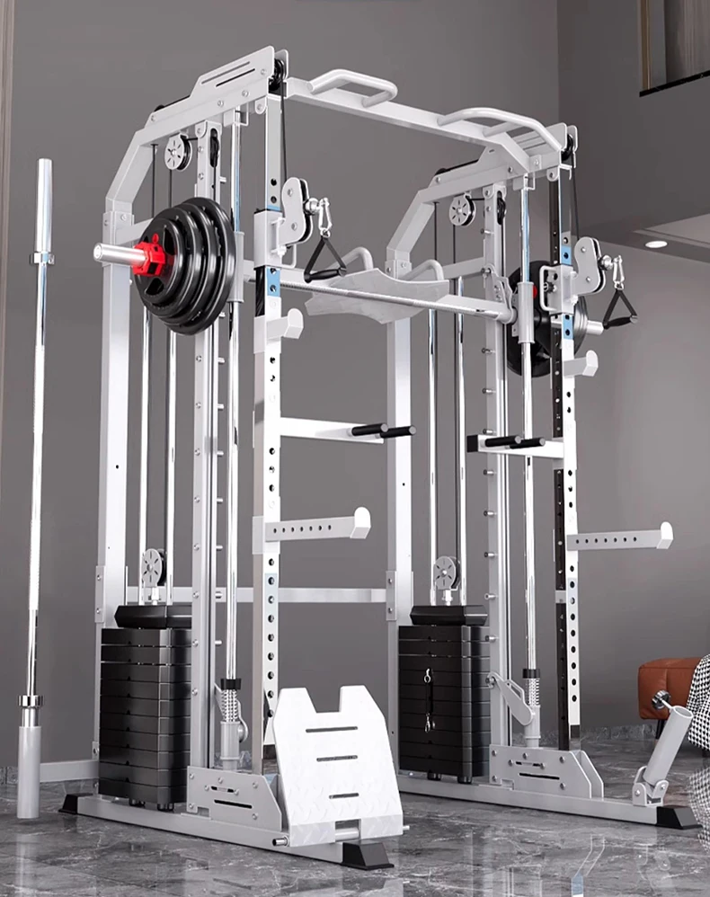 Afbeelding 7: YTYIN Fabrieksleverancier Home Gym Apparatuur Power Cable Crossover Gym Smith Machine Compleet Trainingsapparatuur