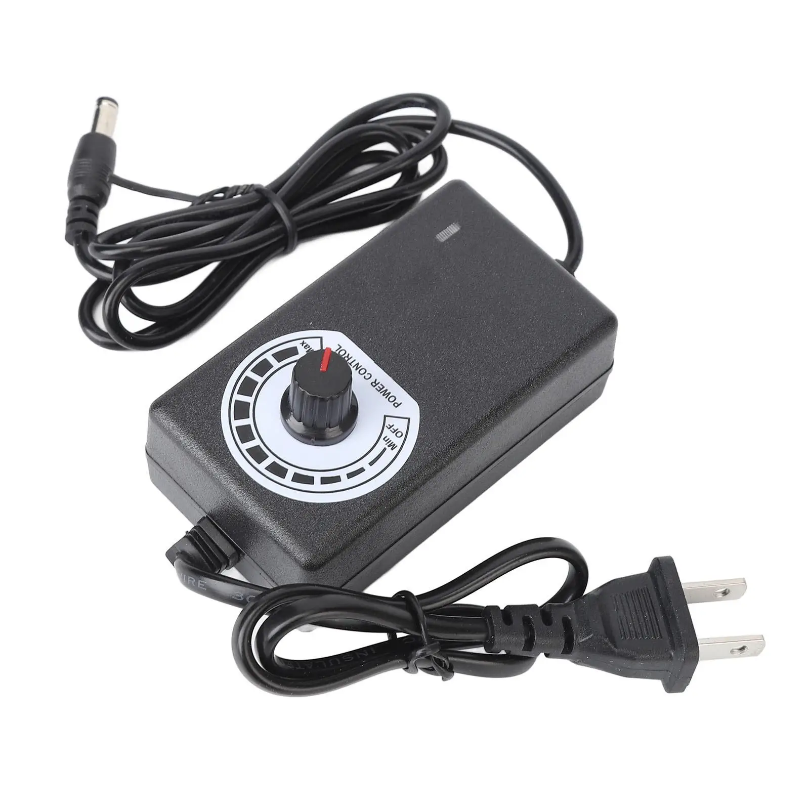 Adjustable Voltage Tattoo Machine Power Supply with Pedal, US Plug 100-240V - DC Regulator for Artists