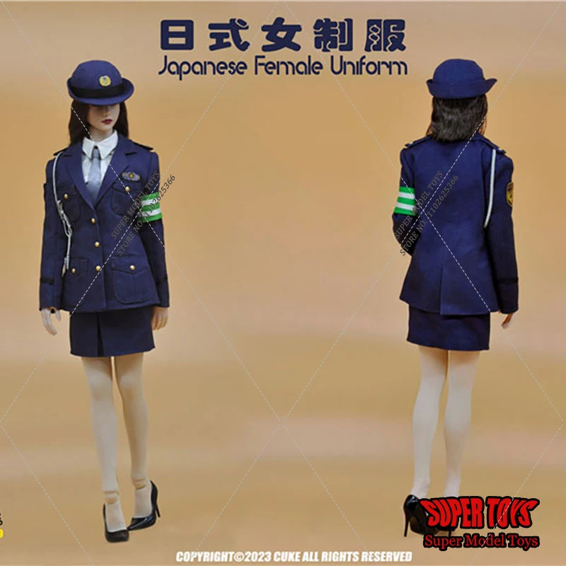 

CUKE TOYS MA-019 1/6 Scale Japanese Women's Uniform Set Clothes Shoes Model for 12Inch Female Solider Action Figure