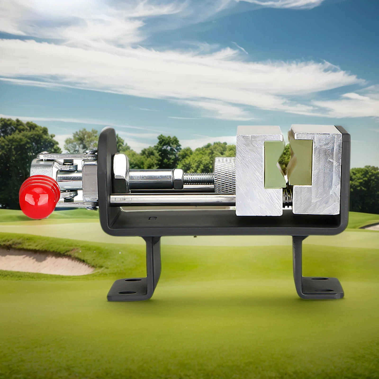 

Зажим для замены рукоятки гольф-клюшки, инструмент для замены грипов, зажим для шафта гольф-клюшки для домашней мастерской