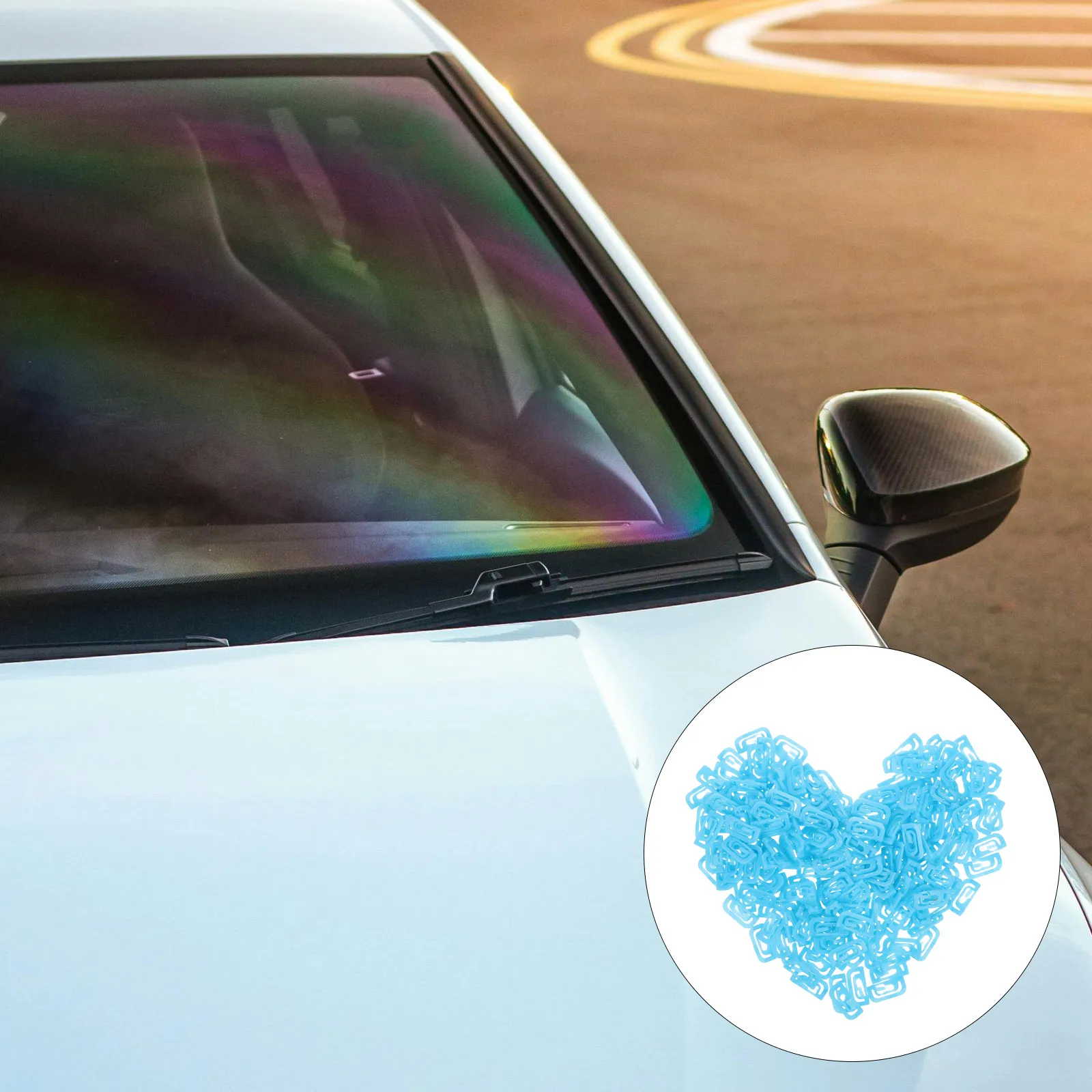 

200pcs Plastic Windshield Molding Clips Automotive Trim Fasteners Durable Car Exterior Fixing Secure Fit Easy Diy Installation