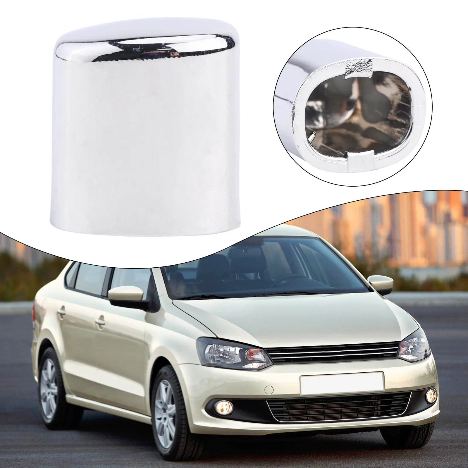 

Прямая замена кнопки ручного тормоза, накладка на кнопку, автомобильные аксессуары, хромированная кнопка прямой замены для гольфа