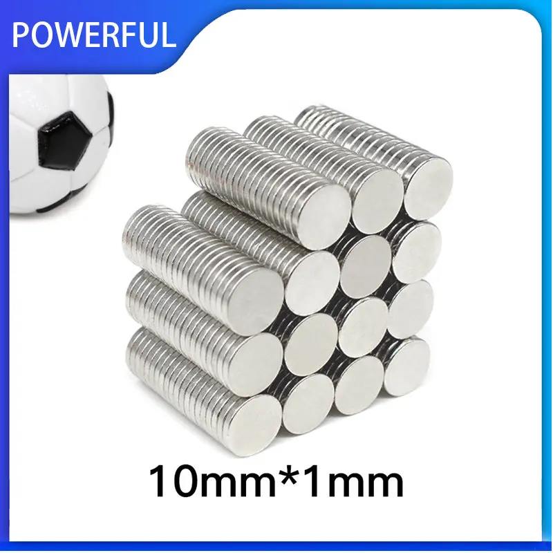 

20~300PCS 10x0.5 10x1 10x1.5 10x2 10x3mm Neodymium Magnet N35 NdFeB Round Super Powerful Strong Permanent Magnetic imanes