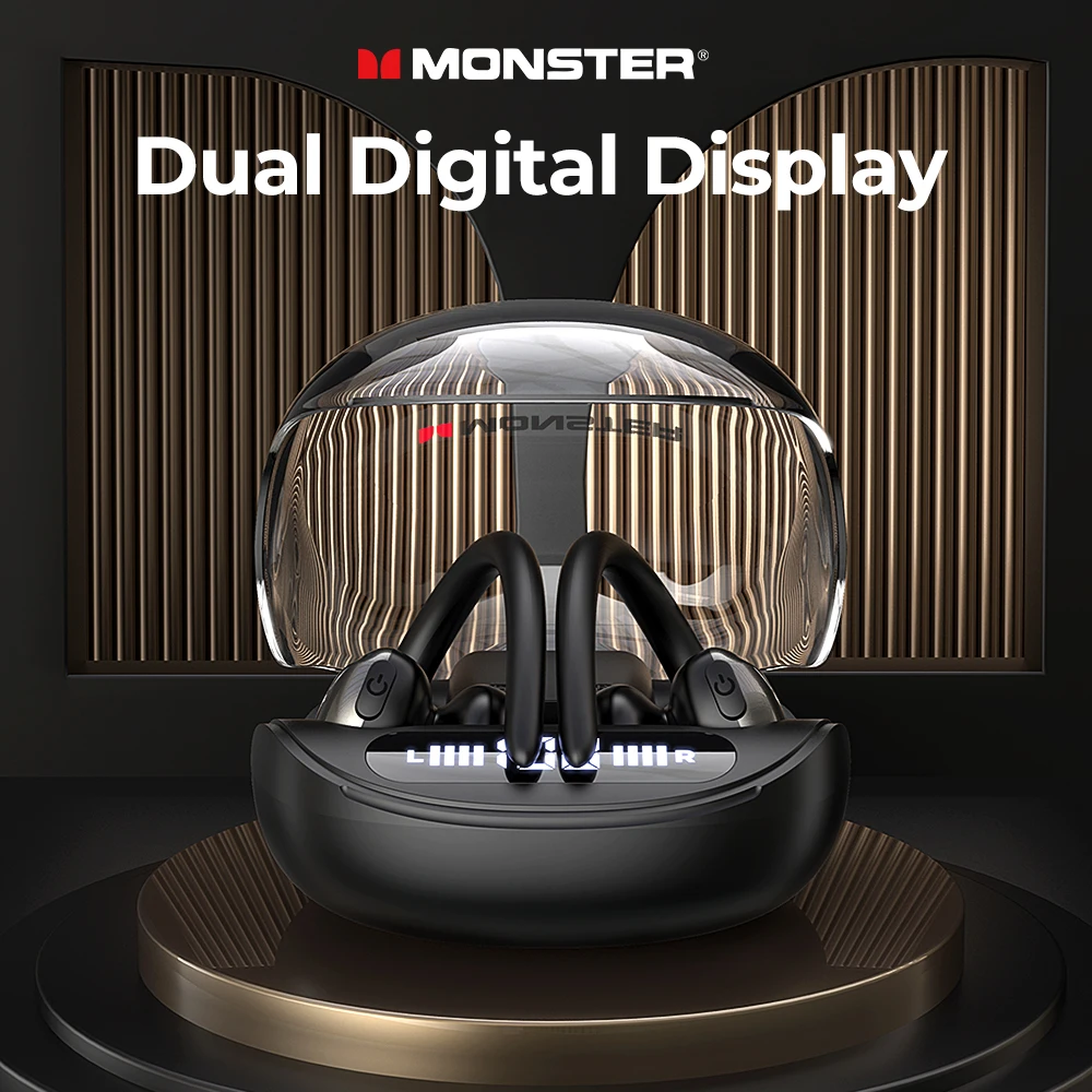 Беспроводные наушники Monster Clear Talk TWS Earphoens Bluetooth с шумоподавлением