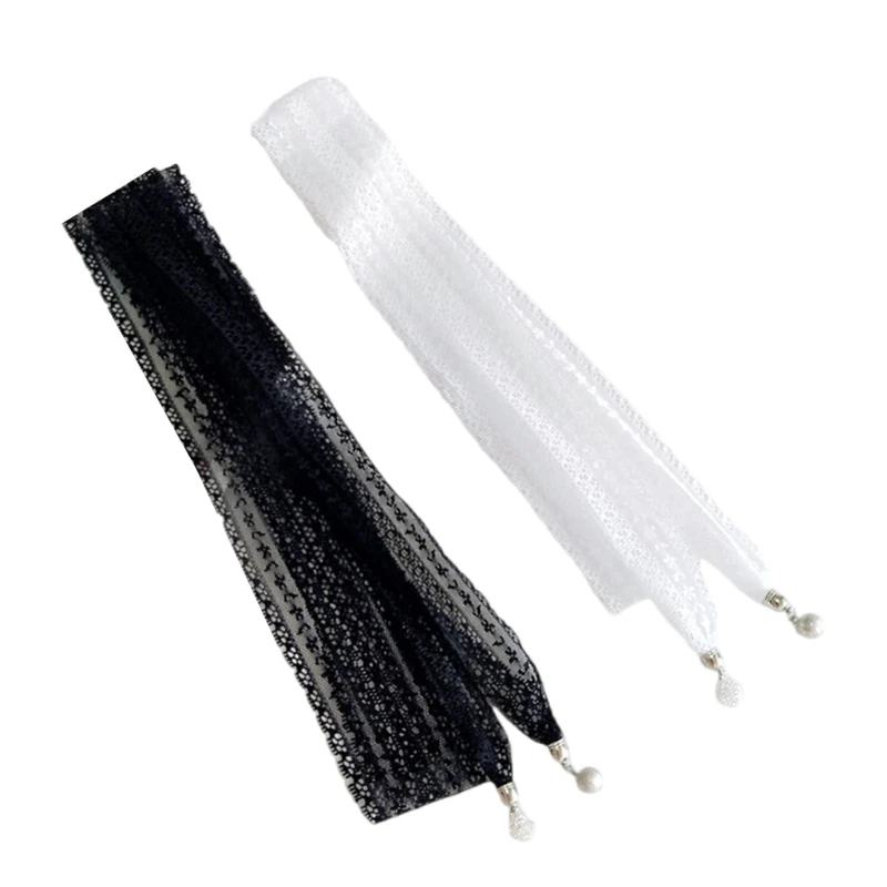 

Кружевной шарф для женщин, шарфы-сумочки, изысканные шейные шарфы, подарки для девочек