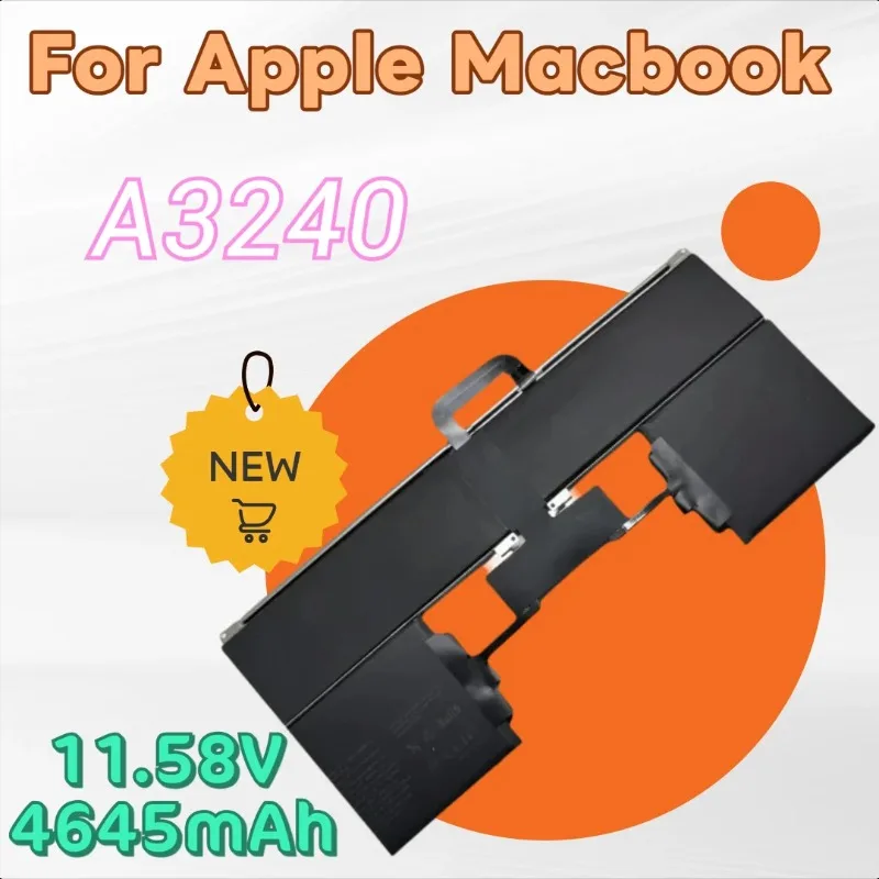 

New A3240 Laptop Battery 11.58V 4645mAh for Apple Macbook Air 13 Inch M4