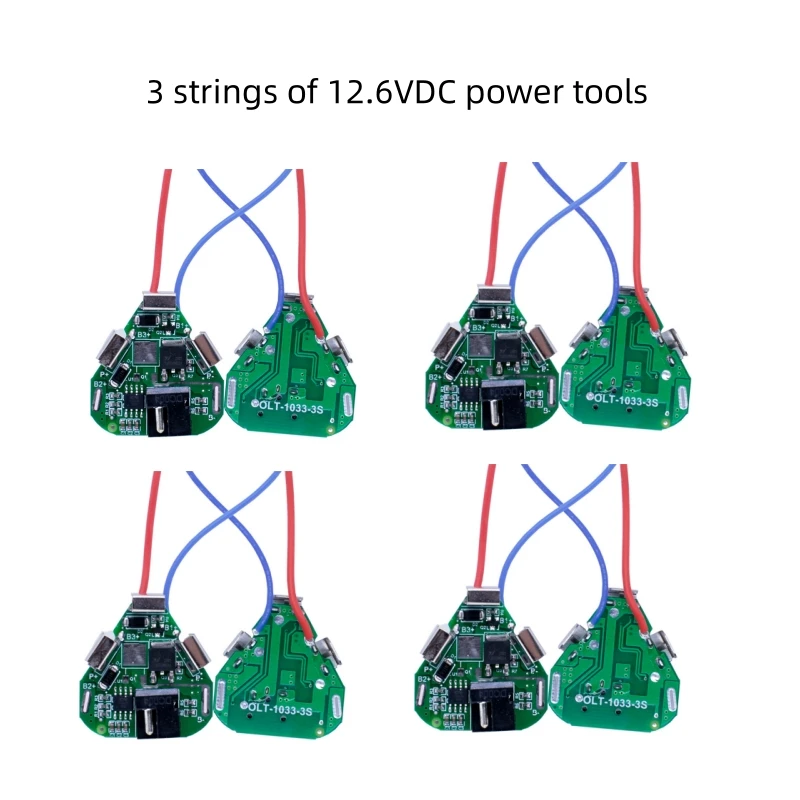 1 قطعة 3 سلسلة 12.6VDC أدوات كهربائية 12 فولت مثقاب يدوي 3 سلسلة ليثيوم الحفر لوح حماية لوح حماية بطارية الطاقة