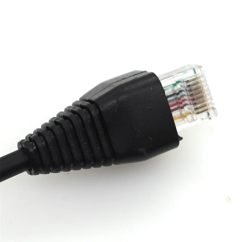 New Replacement RJ45 8 Pin MH-67A8J Handheld Speaker Microphone Cable Cord for YAESU VX2108 VX2208 VX2508 Mobile Radio