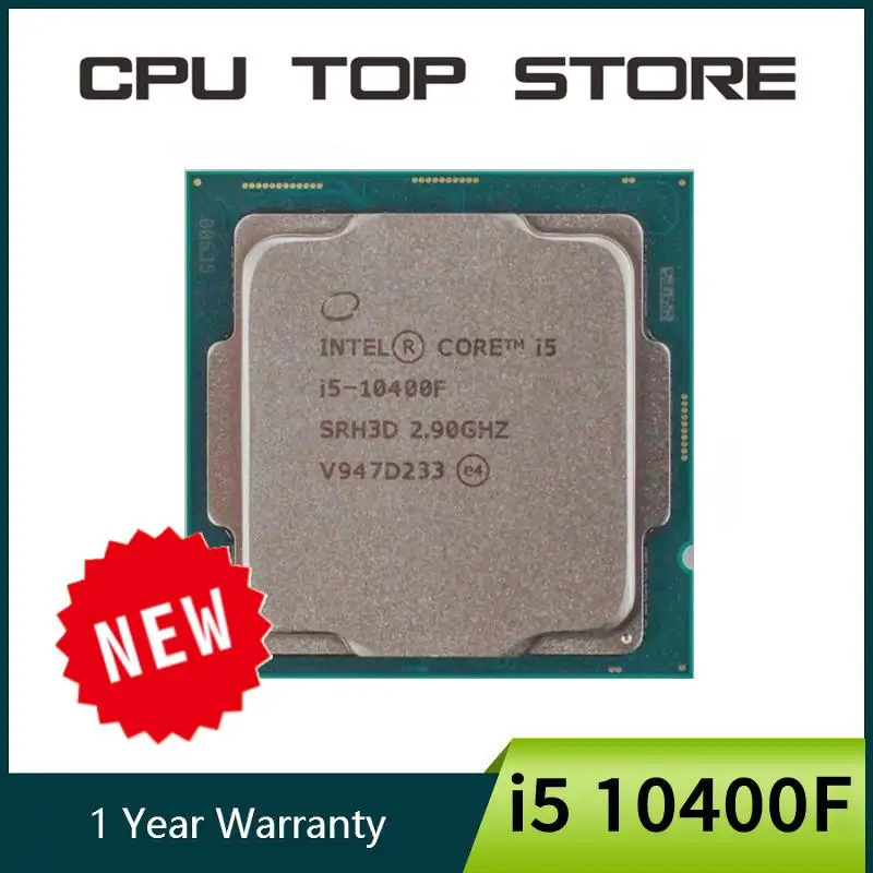 Go! NEW Intel Core i5 10400F 2.9GHz Six-Core Twelve-Thread CPU Processor 65W LGA 1200 no fan