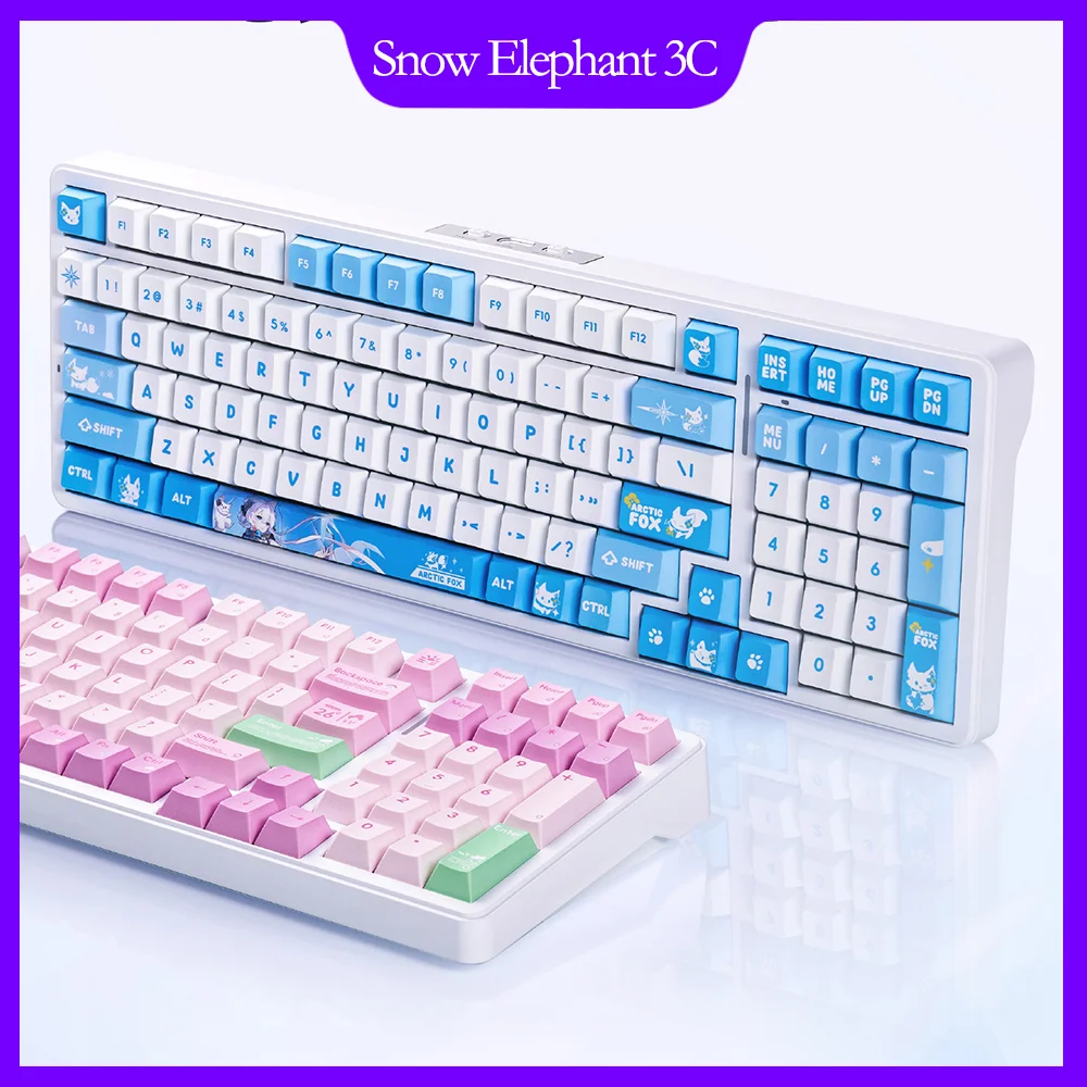 ATK A98 Pro Mechanical Keyboard 1Ms Tri-Mode Wireless Bluetooth Gaming Keyboard Customizable Office 1KHZ 12000mAh Gasket