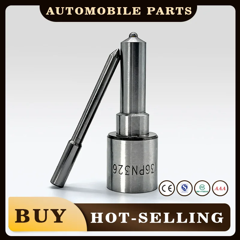 DLLA136PN326 Diesel Flat Head White Needle Fuel Injector Nozzle DLLA 136 PN326 For ISUZU 4JH1 4HK1