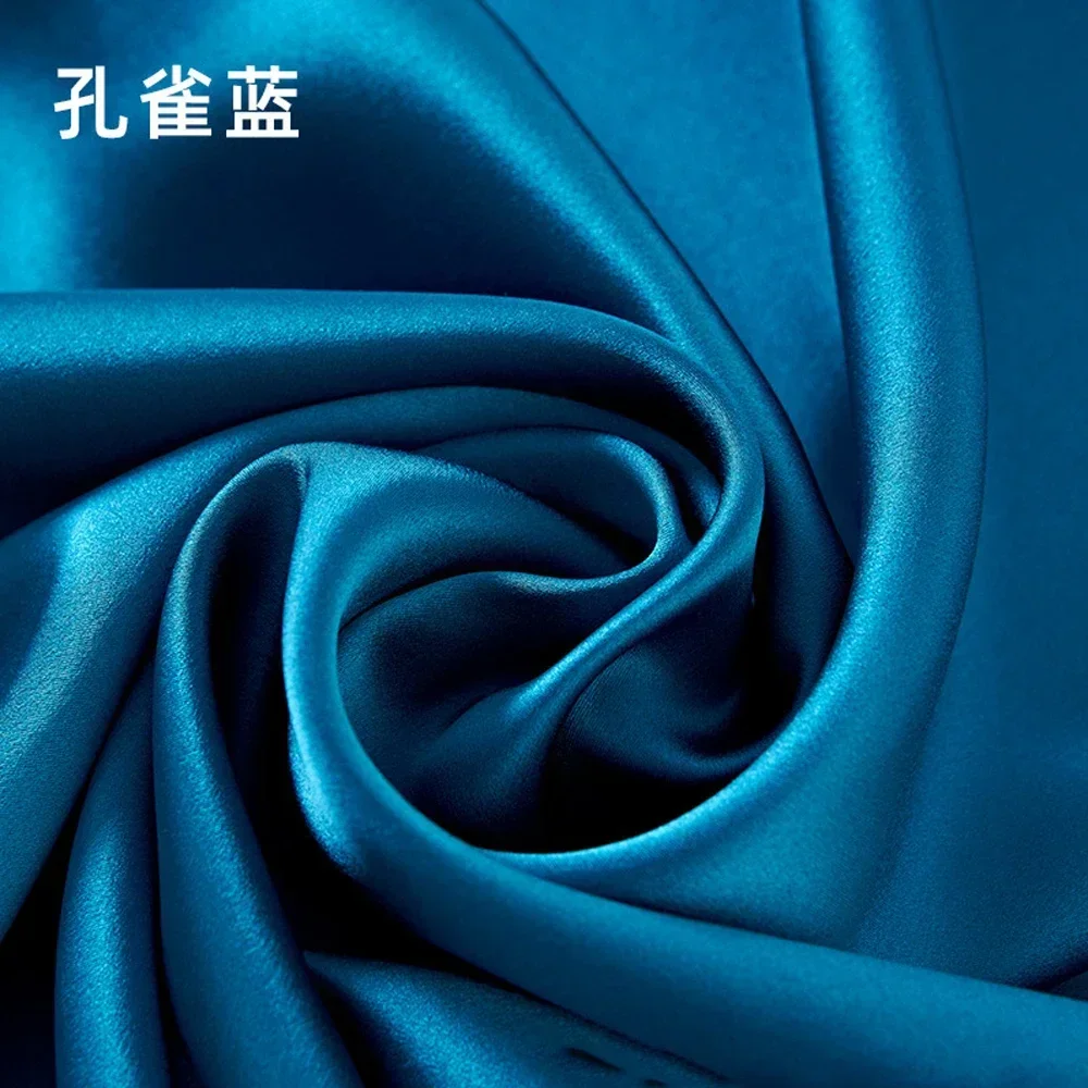 22Momme 280CM Width 100% Natural Pure Mulberry Silk Fabric High Quality Smooth Silk Plain Weave Crepe Satin