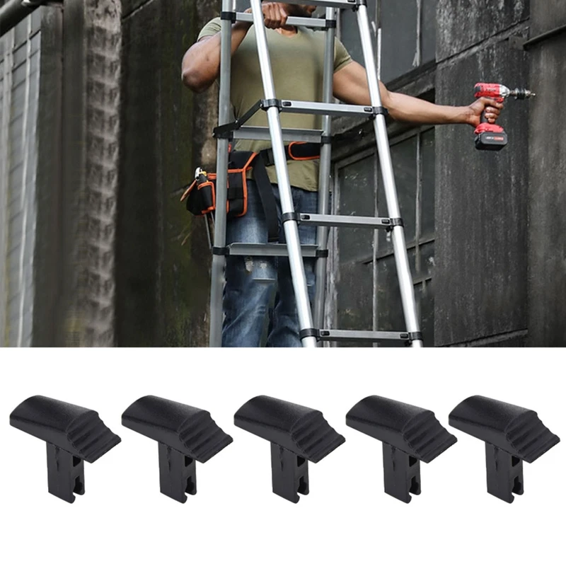 5 Pieces Black Lift Ladder Universal Switches Ladder Accessories Herringbone Ladder Joint