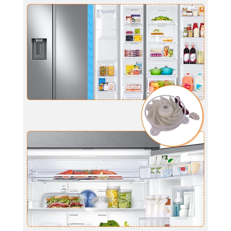 냉장고 부품 냉장고 증발기 팬 모터 냉장고 ZWF-30-3 B1353.4-15 냉각 팬 모터 BCD-430WP9C