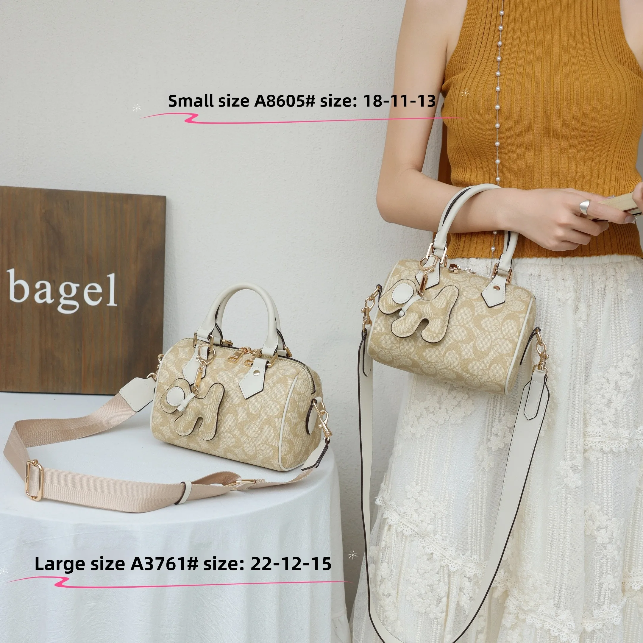 fashionable-versatile-boston-bag-pillow-women's-handbag-single-shoulder-crossbody-bag-elegant-sensation-spring-2026-pvc-material