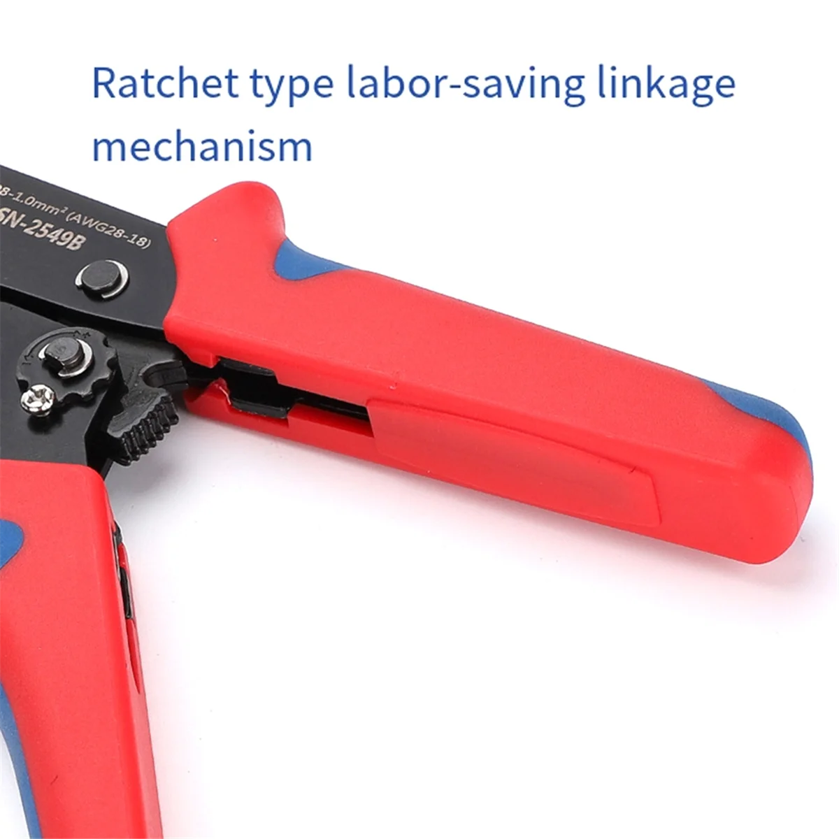 

L33A_SN-2549B DuPont Plug-in Spring Terminal Crimping Pliers for 2.54/2.0/3.96 Crimping 0.08-1.0 Square Crimping Tool