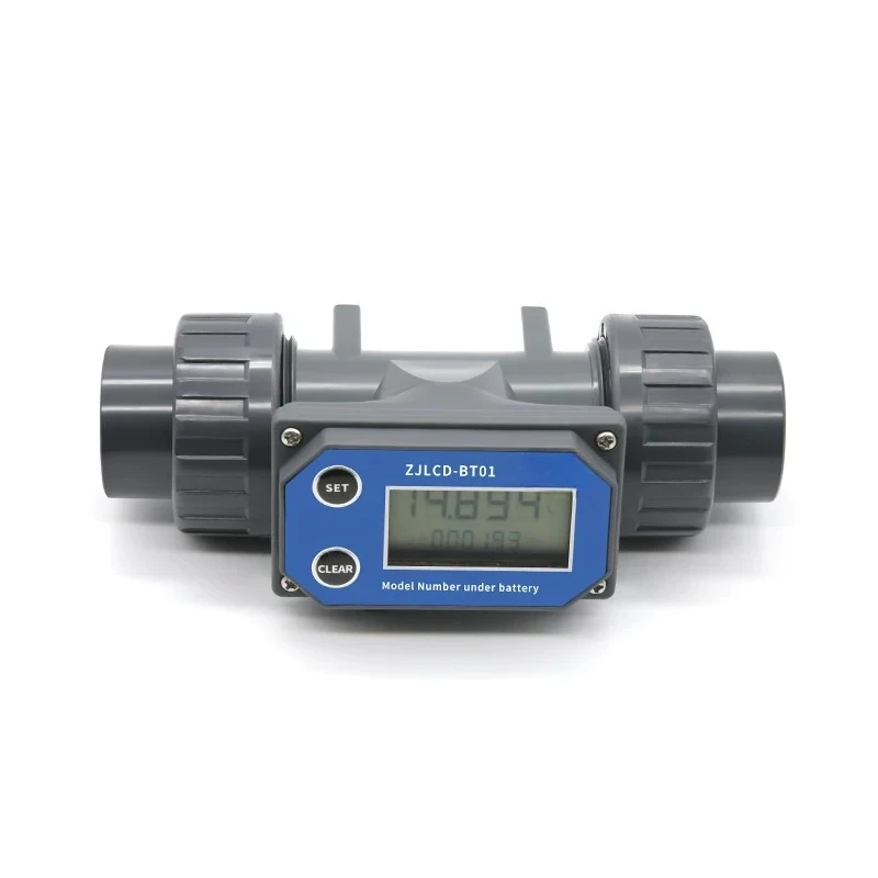 Digital flowmeter for agricultural irrigation, high flow electronic sewage pipeline sensor, liquid meter, and measuring meter