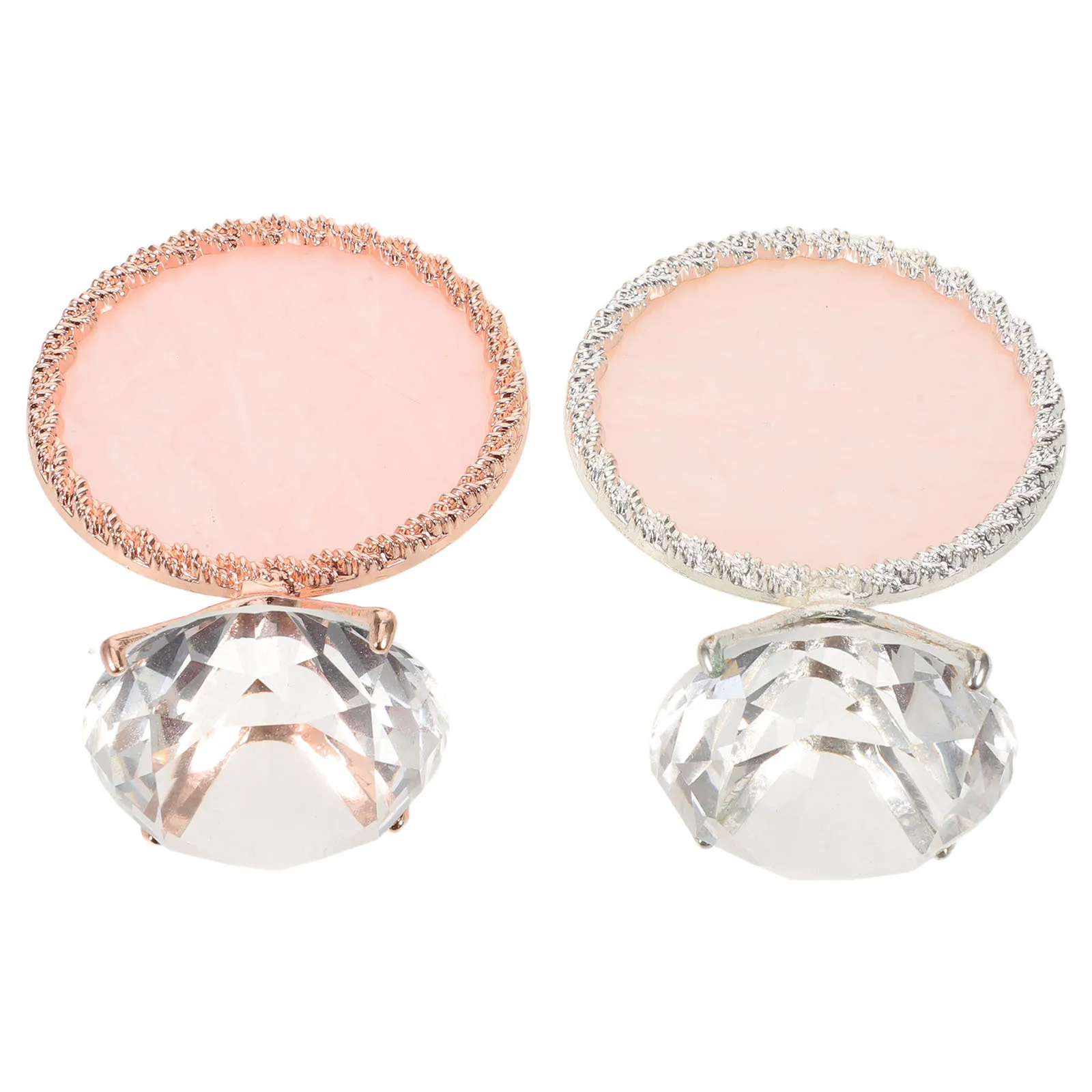 

2Pcs Nail Art Display Stand Elegant Base Stable Manicure Display Board for Salon False Nail Tips Organizer Showcase Rack