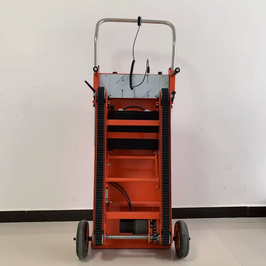 Hot Sale 300kg 400kg Electric Trolley Pull Truck Tool Stair Climber Electric For Sale