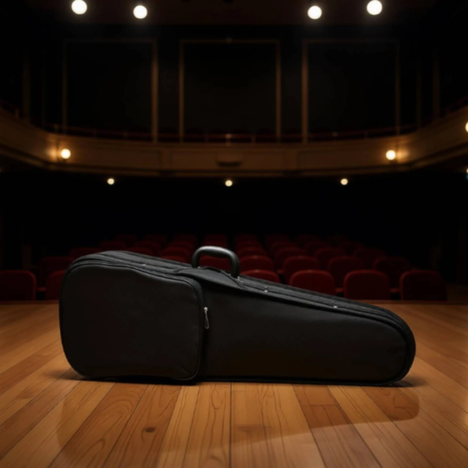 Triangular Violin Case Safeguarding Violin Case Compact Lightweight for Violinists, School