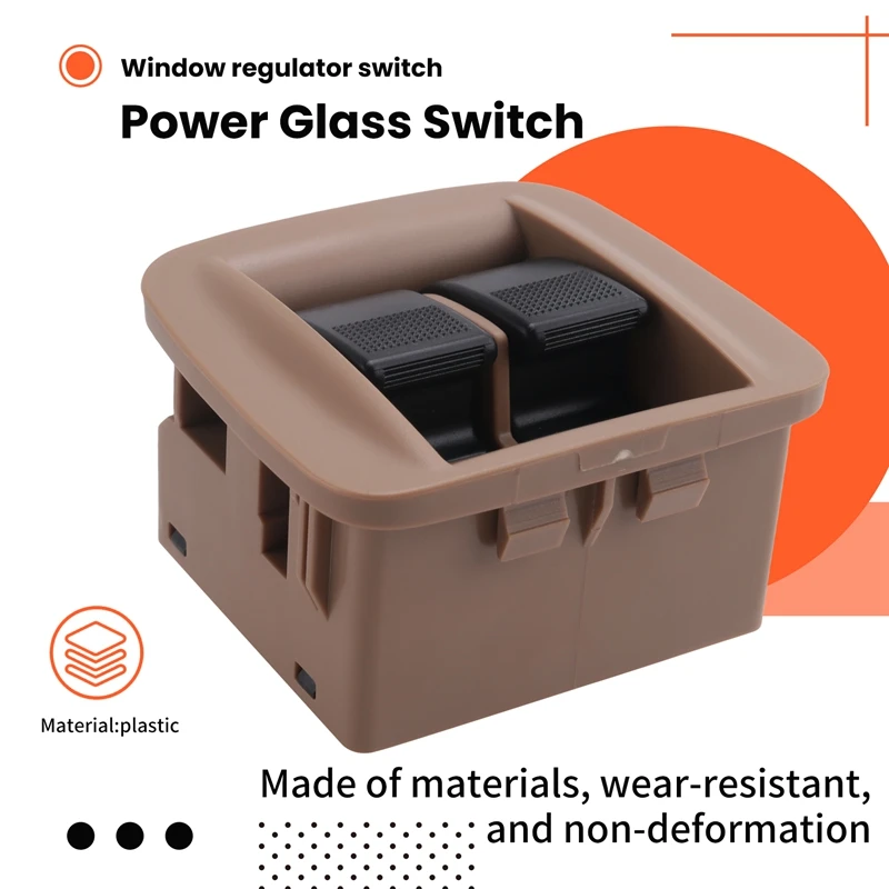 NC11-66-350B-21 Power Glass Lift Switch Center Console Power Glass Switch For Mazda MX-5 Miata