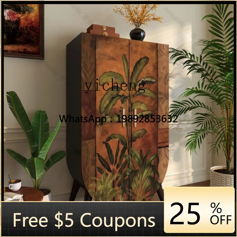 

AB Ретро твердая древесина домашний шкаф для спальни шкаф для хранения