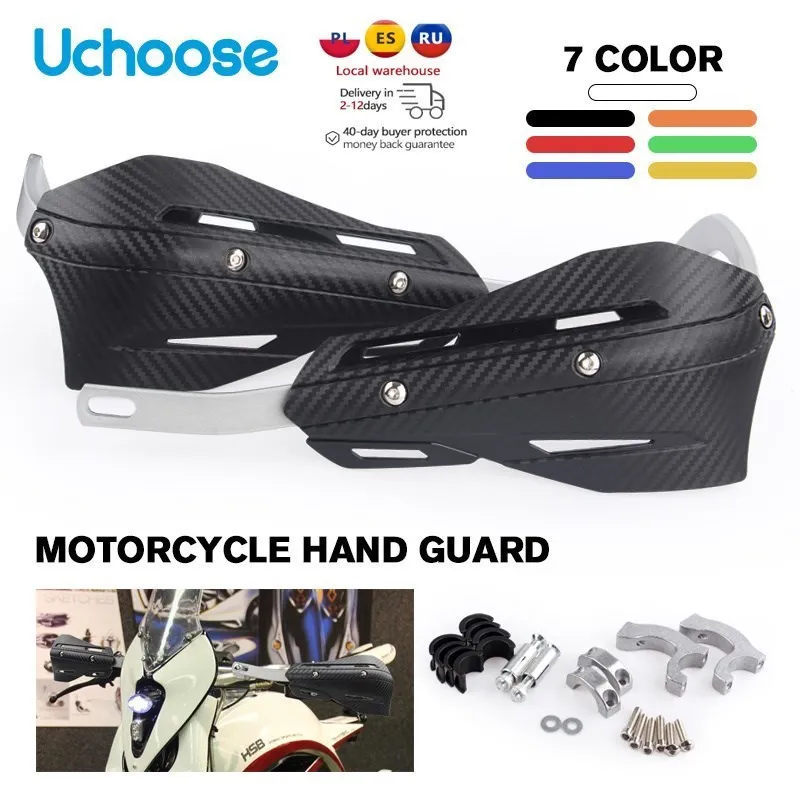 Motorcycle 22mm 28mm Hand Guard Handguard Protector For KTM Kayo SX SXF KLX KX KXF YZ YZF CR CRF RMZ Dirt Bike Enduro Supermoto