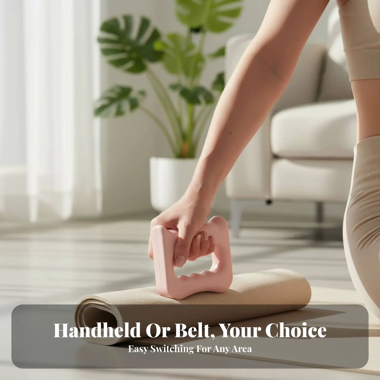 

Электрическое массажное кольцо для фасций, перезаряжаемое, 5 скоростей, мини-вибрация, для похудения талии и ног, для плеч и шеи