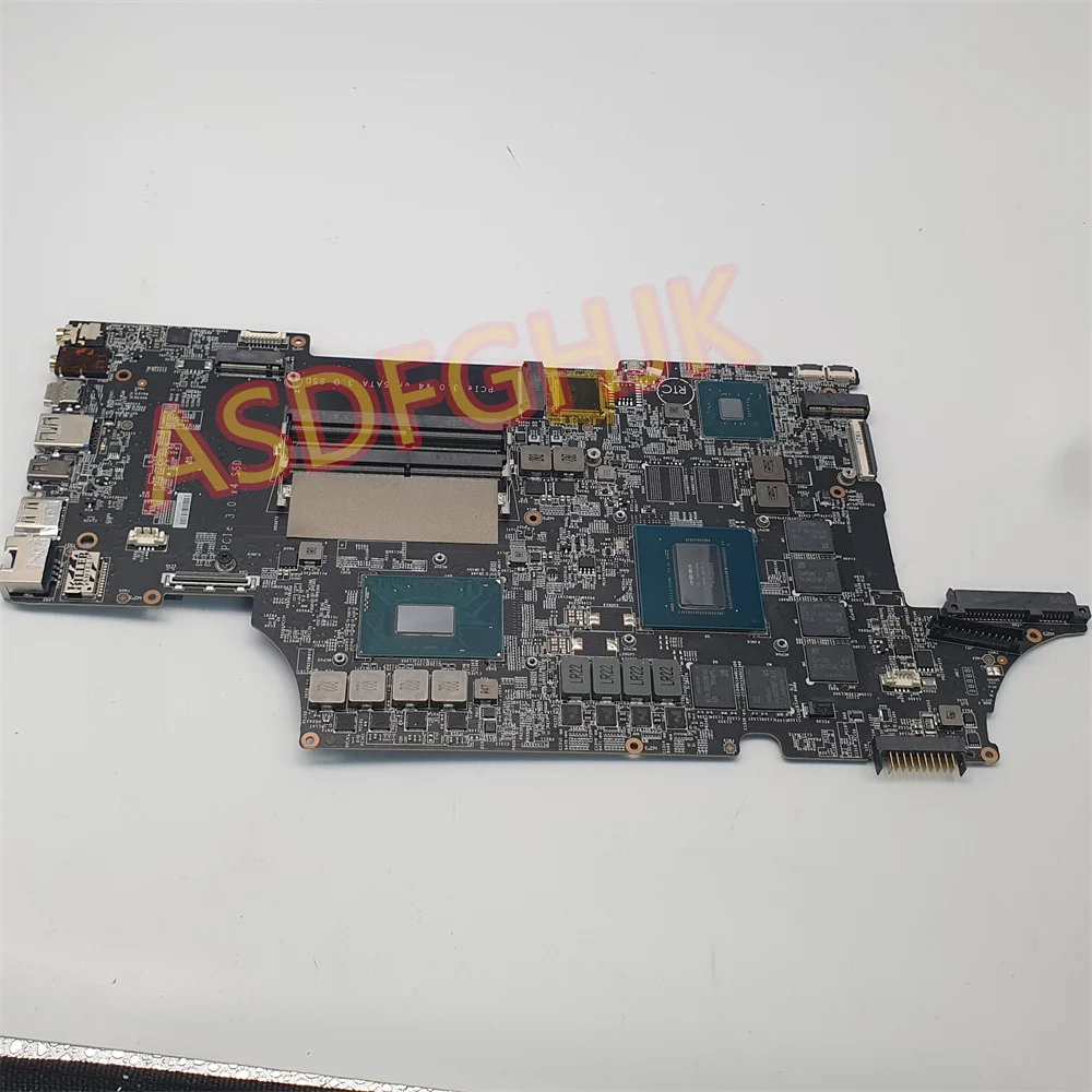 MS-16U11 Original For MSI GE65 RAIDER 9SF MS-16U1 Laptop Motherboard With  I7-9750H CPU GTX1660Ti-6G Mainboard