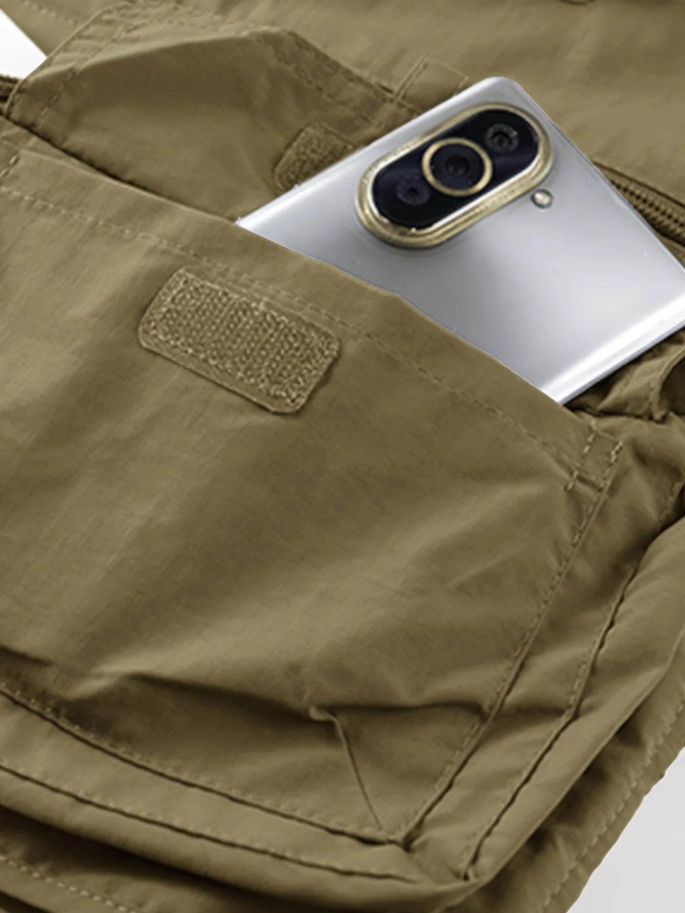 Neue Herren-Sommerweste in Übergröße, ärmellos, mit mehreren Taschen, Herrenweste für Fotografie, Freizeit, Angeln, Herrenbekleidung – Detail 8