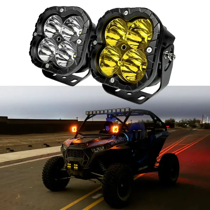 

Светодиодный кубический прожектор 5x5 дюймов для внедорожников 4x4, противотуманный, рабочий, направленный свет