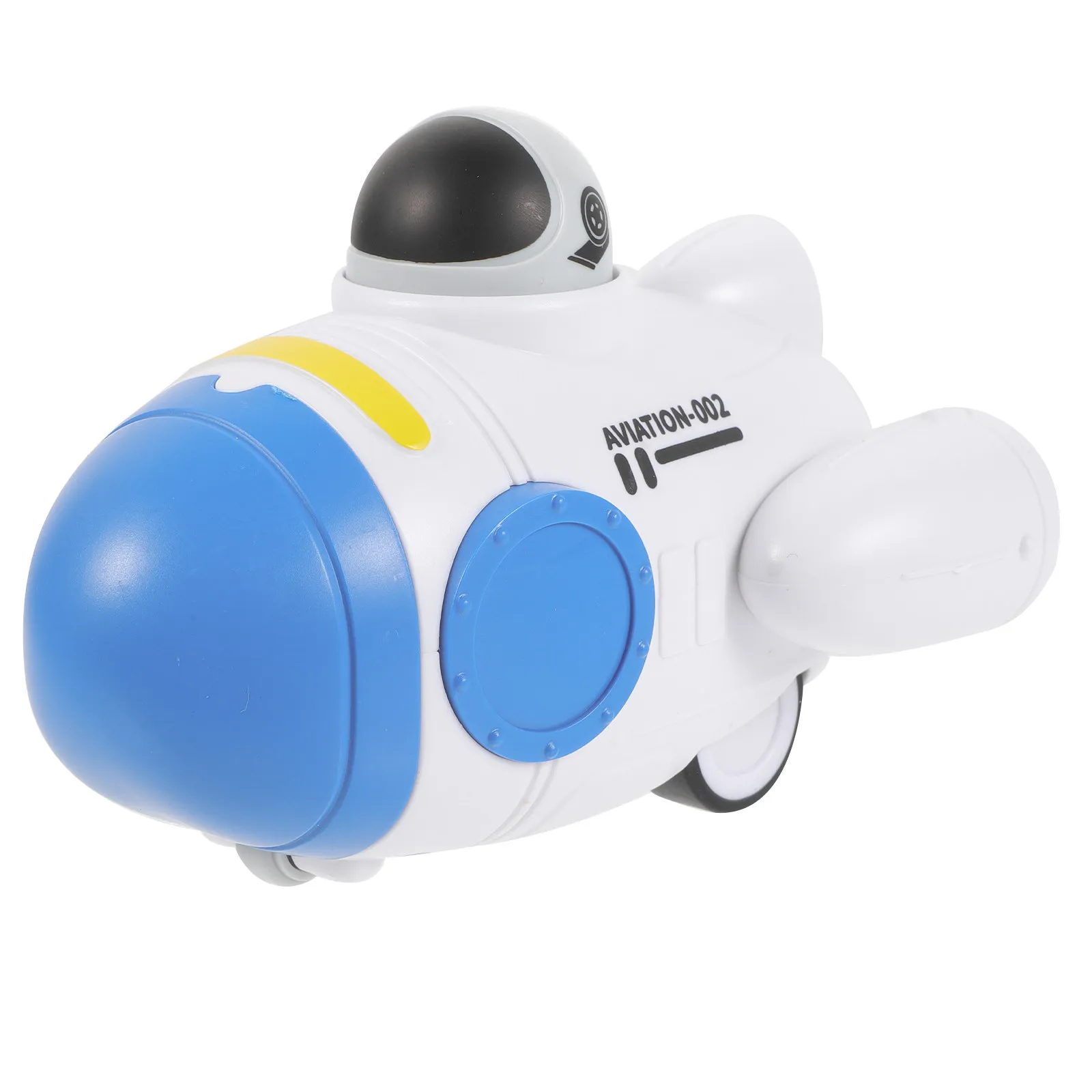 

Космический корабль с кнопочным управлением для детей: подарок для мальчиков и девочек, развивающий координацию, пластиковая игрушка для ролевых игр в космонавта