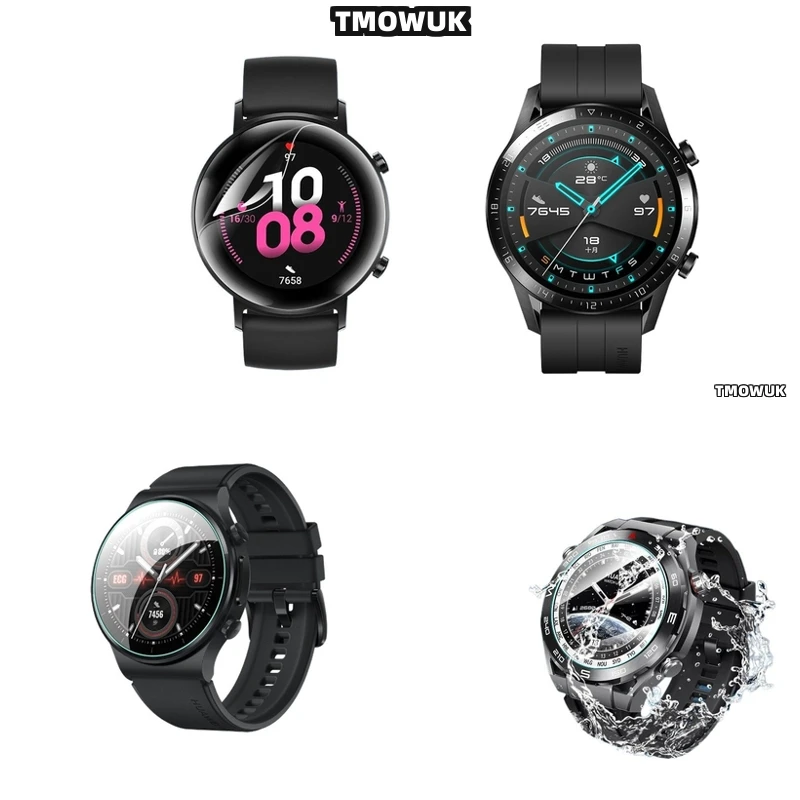 

For Huawei WATCH GT2 GT3 GT4 GT5 Pro Cyber Ultimate 41 42 43 46mm, Sunlight Viewable Glass