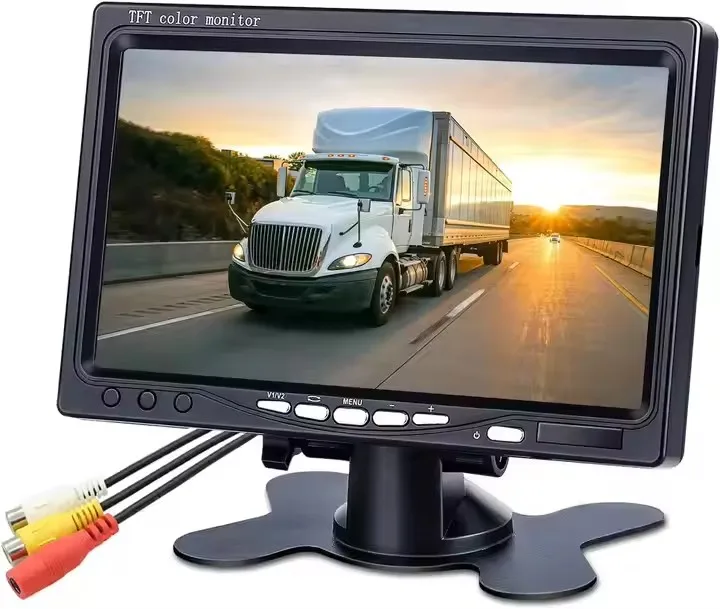 

7 Inch HD Vehicle Backup Camera Monitor Rear View Reverse Color TFT LCD Display Screen Car SUV Van Truck Monitor Display