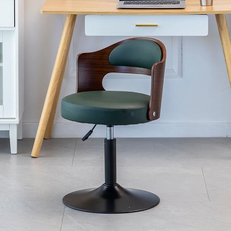 Massief Hout Nordic Home Computer Stoel Student Schrijfstoel Moderne Eenvoudige Kantoor Tillen Draaistoelen Meubels Ijdelheid Kruk